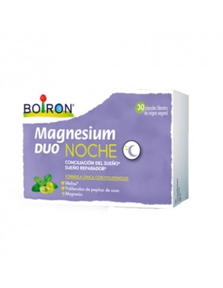 Magnesium Duo Noche 30 Cápsulas Boiron