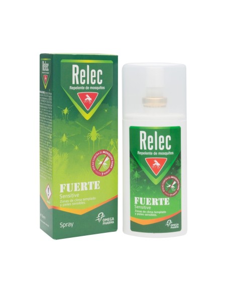 Relec Fuerte Sensitive Spray Repelente Mosquitos 75 Ml